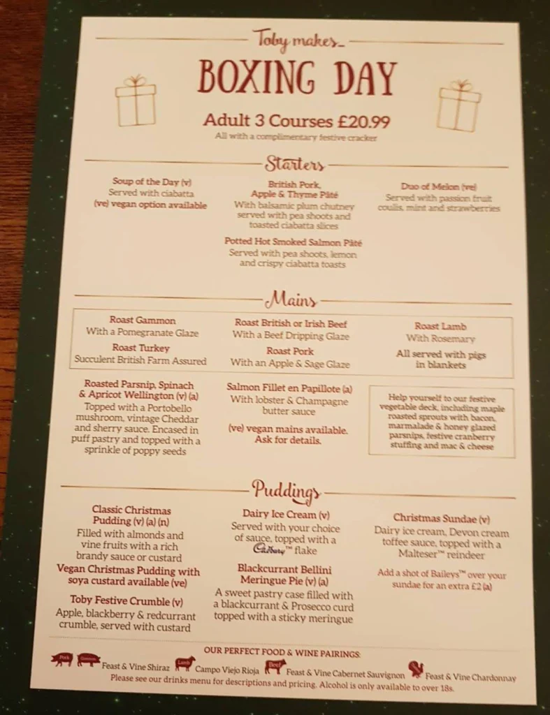 Toby Carvery Menu Latest Prices UK 2025 Toby Carvery Menu Latest Prices UK 2025