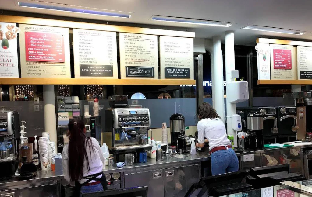 Pret A Manger Strand Menu prices uk 