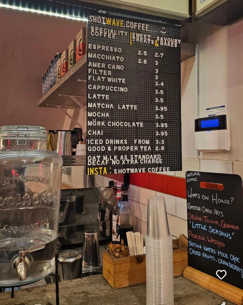 drinks at Temple of Seitan Menu UK